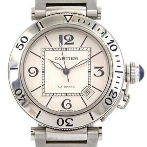 Cartier Pasha Seatimer W31080M7 Stainless Steel Automatic Watch